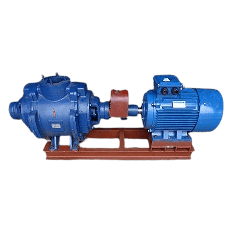 Насос ВВН1-12 вакуумный водокольцевой на раме с электродвигателем