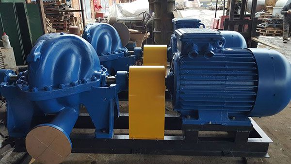 Принцип роботи секційних відцентрових насосів