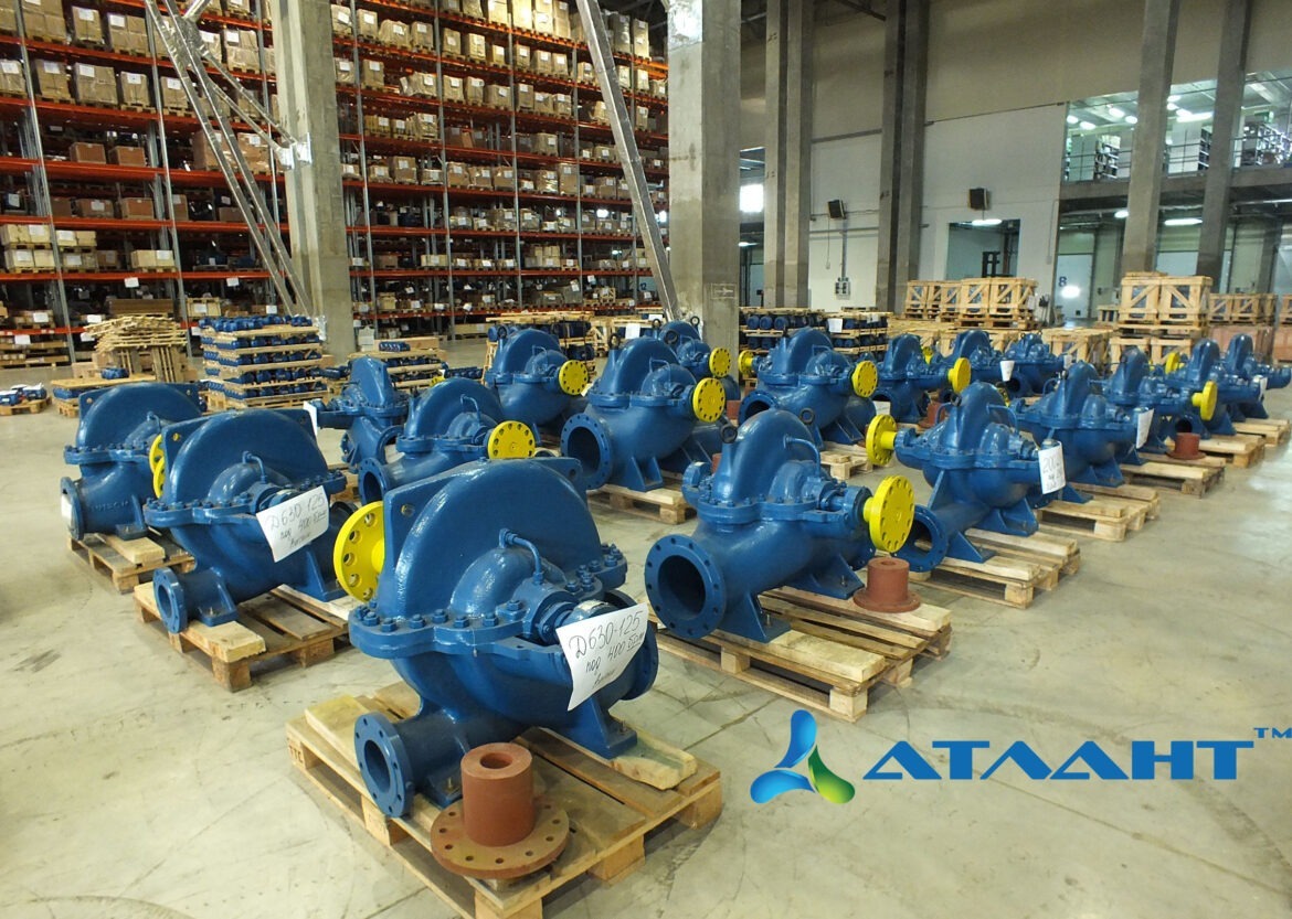 Насосы двустороннего входа типа Д, 1Д